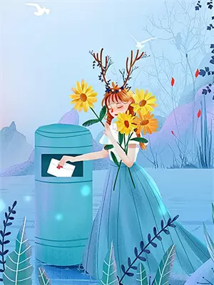 荧光花海